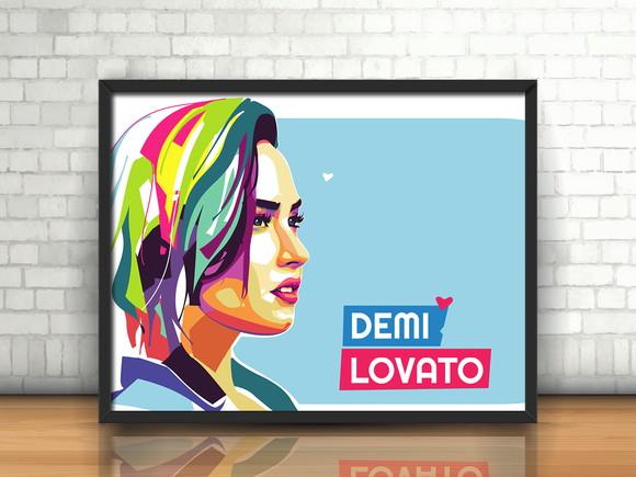 Quadro Demi Lovato