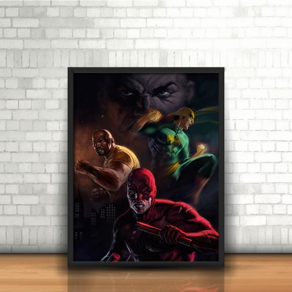 Quadro Demolidor / Defensores