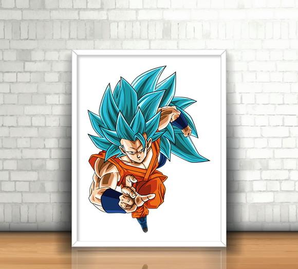 Quadro Dragon Ball Super