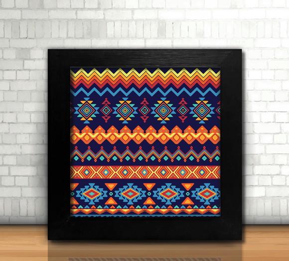 Quadro Étnico (20x20cm)
