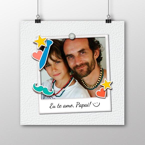 Quadro Eu Te Amo, Papai