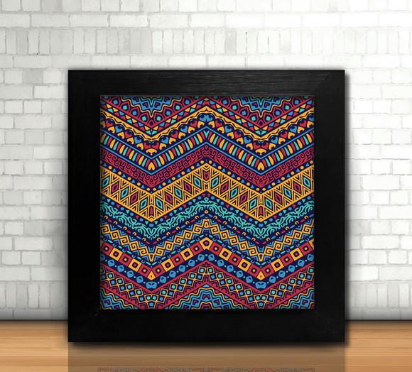 Quadro Étnico (20x20cm)