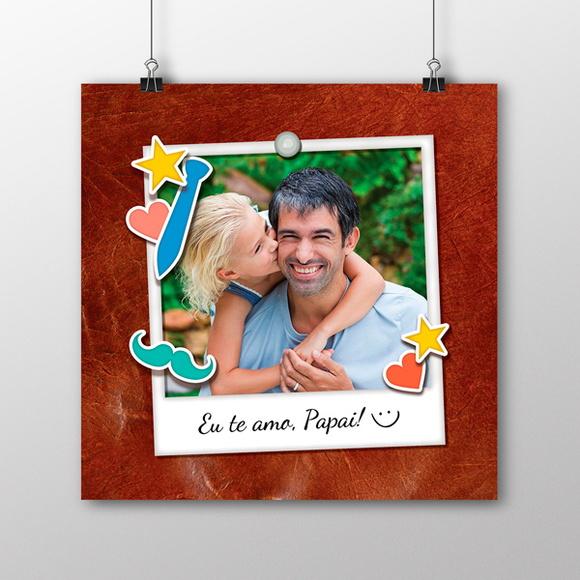 Quadro Eu Te Amo, Papai