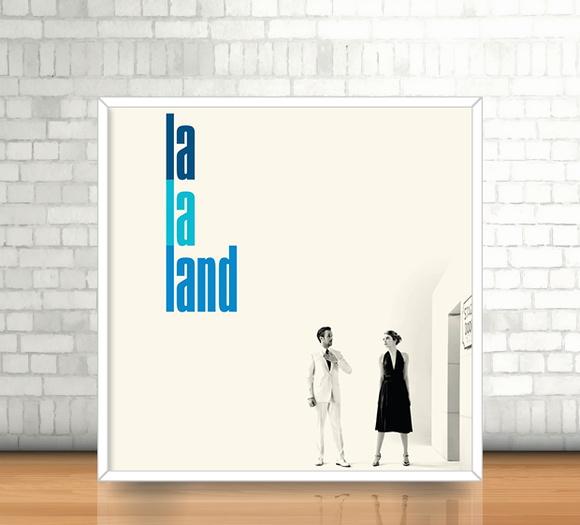 Quadro Filme / La La Land (20x20cm)