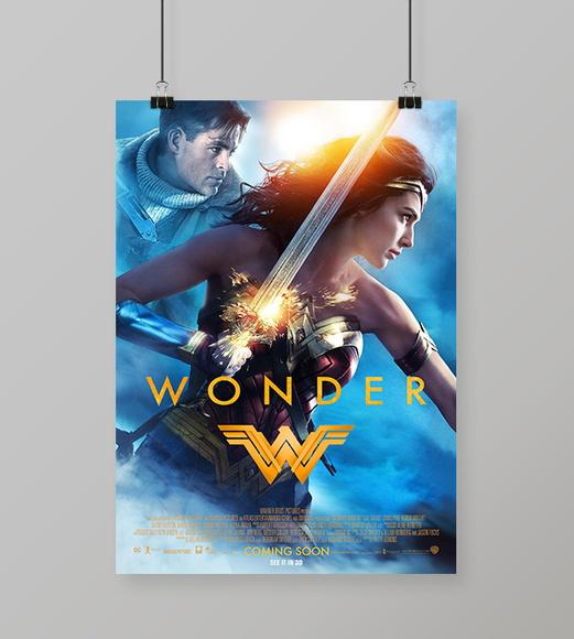 Quadro Filme / Mulher-Maravilha