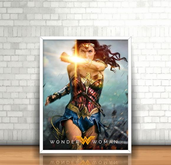 Quadro Filme / Mulher-Maravilha