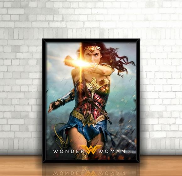 Quadro Filme / Mulher-Maravilha
