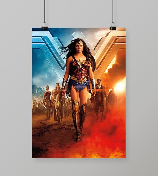 Quadro Filme / Mulher-Maravilha