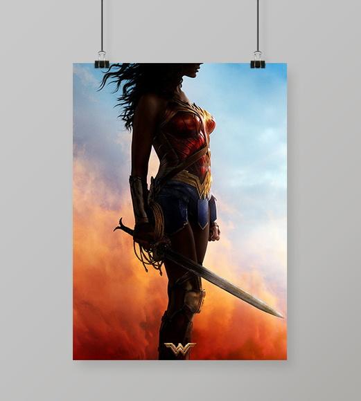 Quadro Filme / Mulher-Maravilha