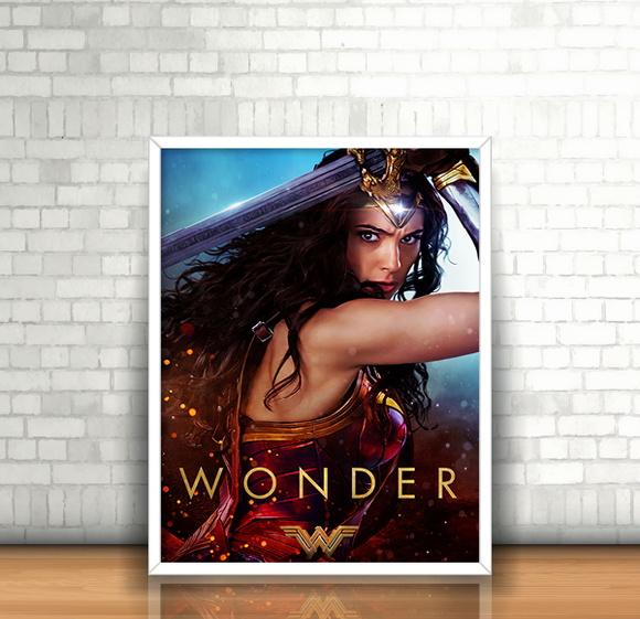 Quadro Filme / Mulher-Maravilha