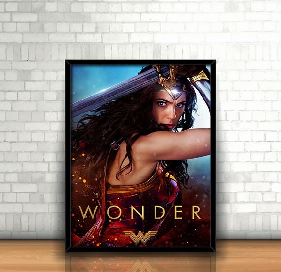 Quadro Filme / Mulher-Maravilha