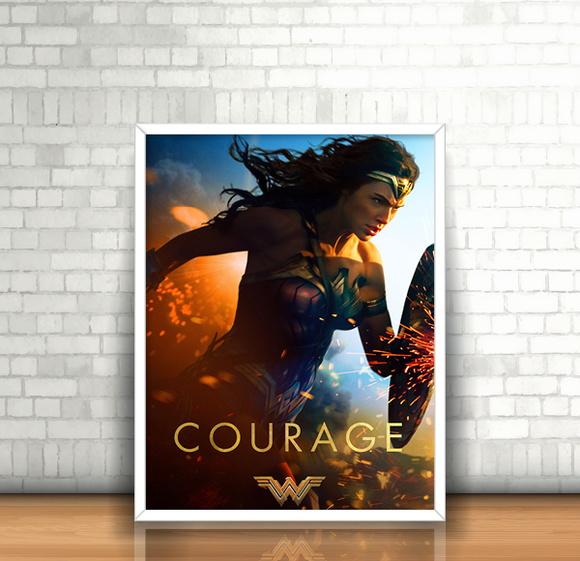 Quadro Filme / Mulher-Maravilha