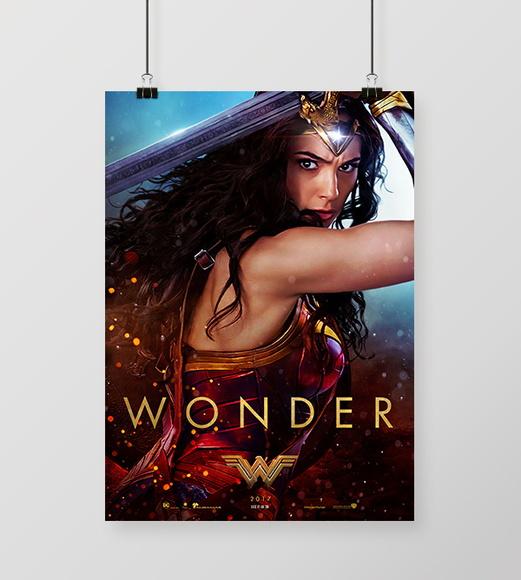 Quadro Filme / Mulher-Maravilha