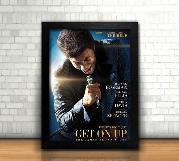 Quadro Filme Get on Up / Chadwick Boseman