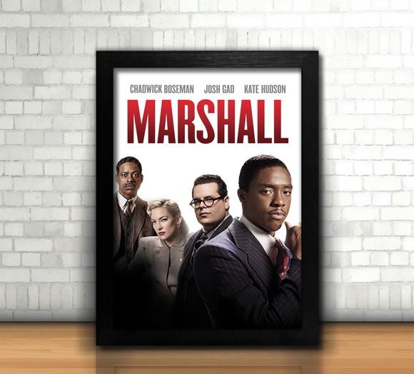 Quadro Filme Marshall / Chadwick Boseman