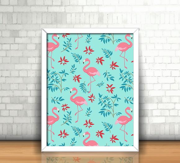Quadro Flamingo