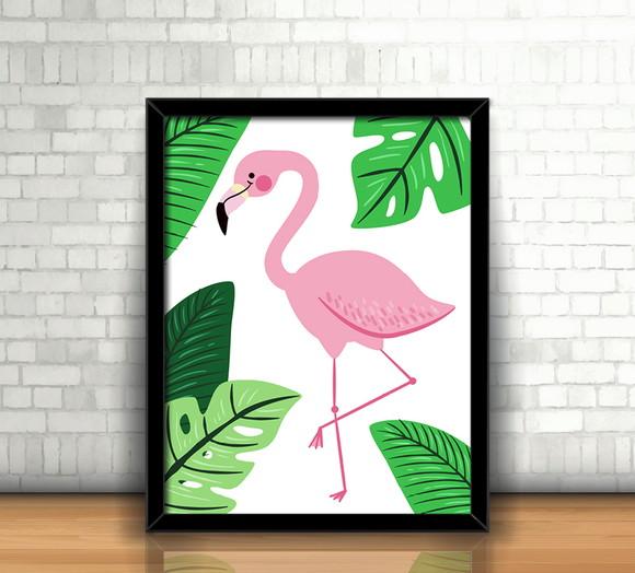Quadro Flamingo