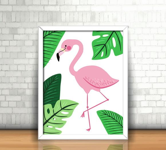 Quadro Flamingo