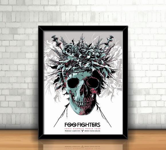 Quadro Foo Fighters