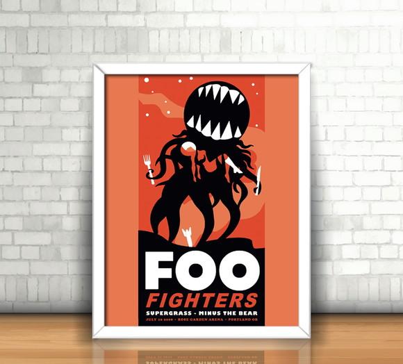Quadro Foo Fighters
