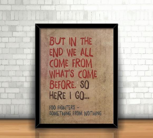 Quadro Foo Fighters