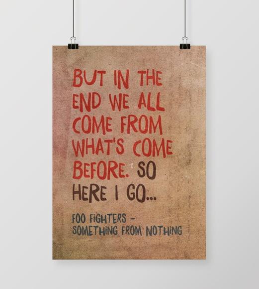 Quadro Foo Fighters