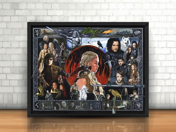 Quadro Game of Thrones