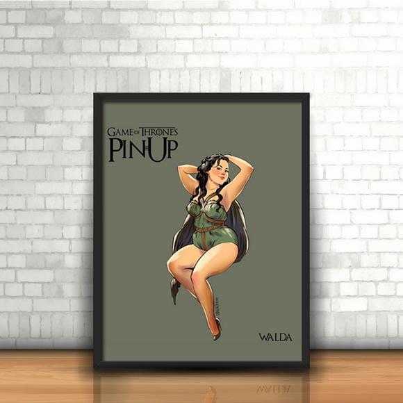 Quadro Game of Thrones Pinups