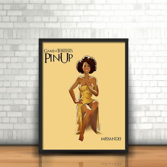 Quadro Game of Thrones Pinups
