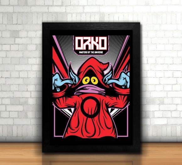 Quadro Gorpo / He-Man / 20x30cm / com vidro