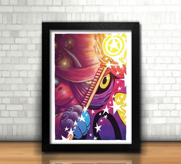 Quadro Gorpo / He-Man / 20x30cm / com vidro
