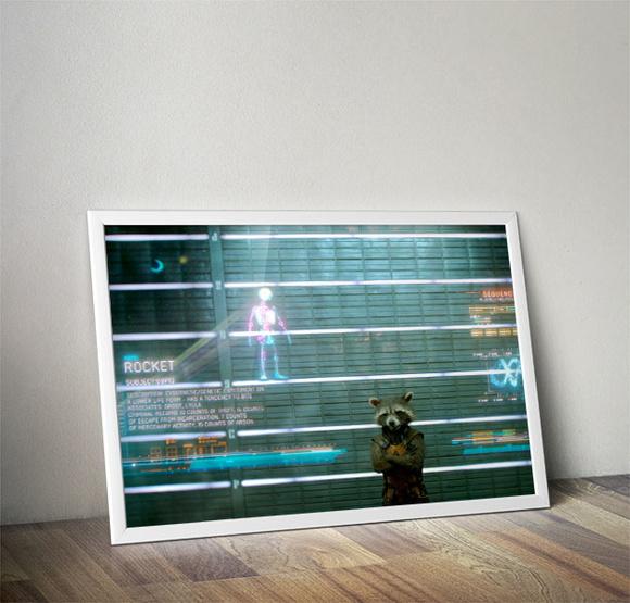 Quadro Guardiões da Galáxia