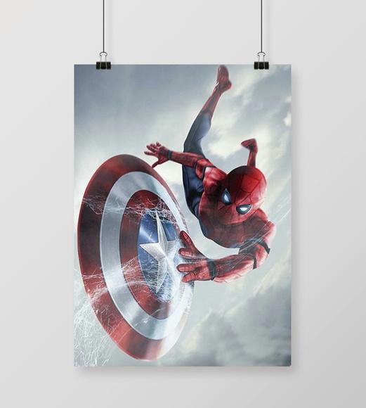 Quadro Guerra Civil Marvel