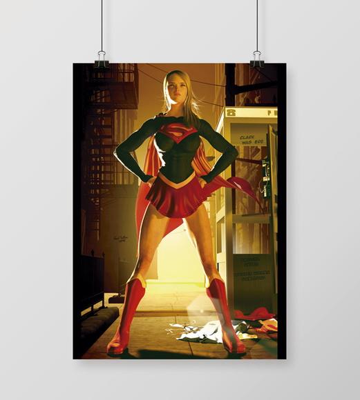 Quadro Helen Slater / Supergirl