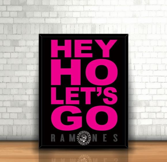 Quadro Hey Ho Let's Go! / Ramones