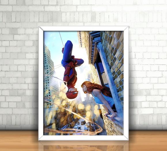 Quadro Homem Aranha