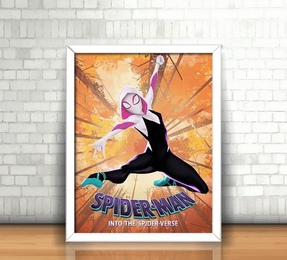 Quadro Homem Aranha (Aranhaverso)