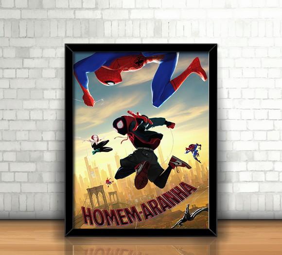 Quadro Homem Aranha (Aranhaverso)