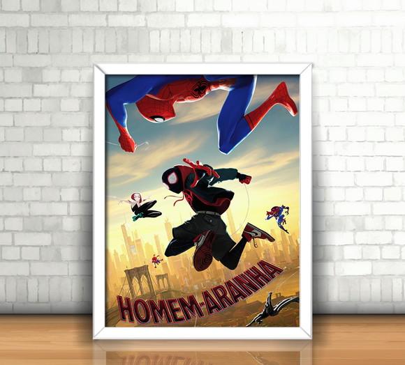 Quadro Homem Aranha (Aranhaverso)