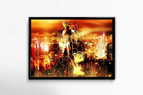 Quadro Homem de Ferro