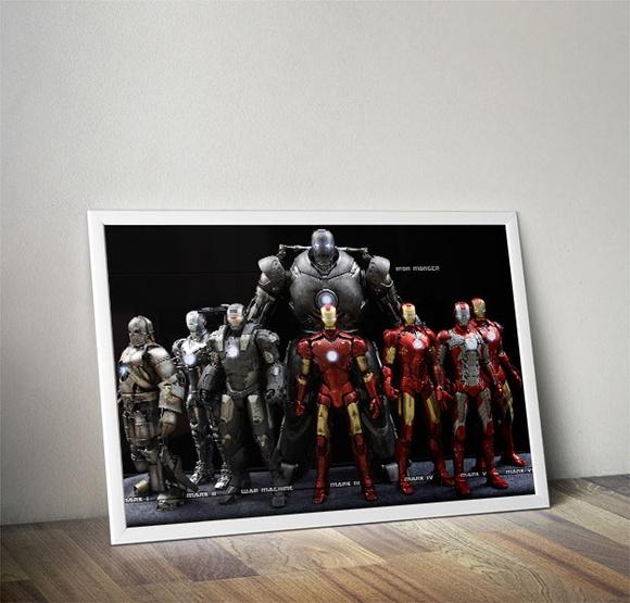 Quadro Homem de Ferro