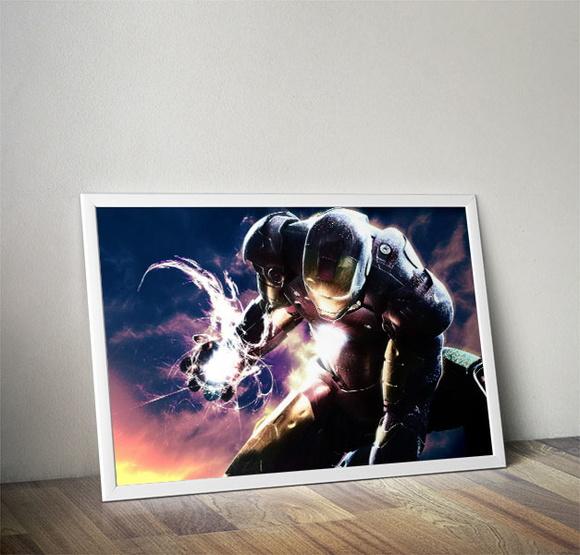 Quadro Homem de Ferro