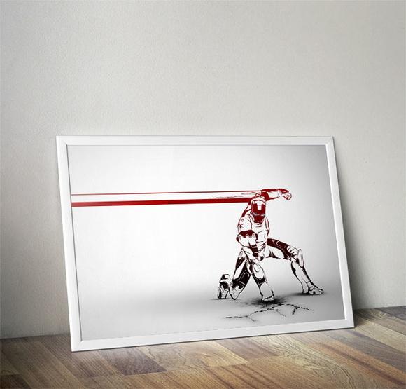 Quadro Homem de Ferro