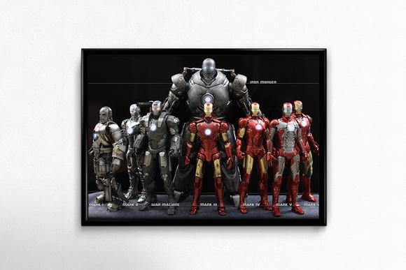 Quadro Homem de Ferro