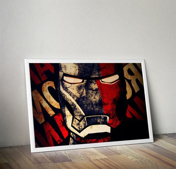 Quadro Homem de Ferro