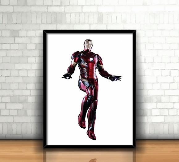 Quadro Homem de Ferro