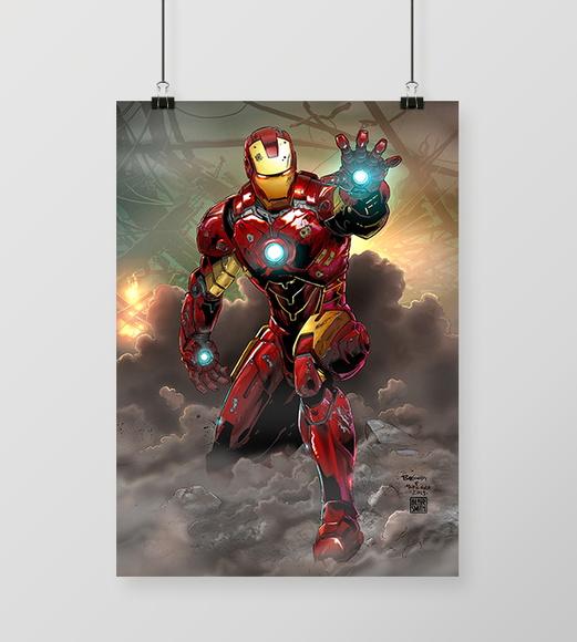Quadro Homem de Ferro