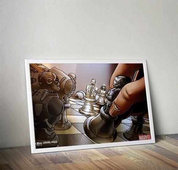 Quadro Homem de Ferro
