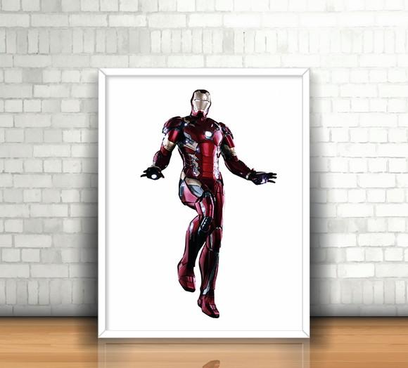Quadro Homem de Ferro