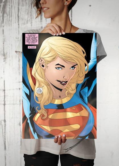 Quadro HQ / Supergirl
